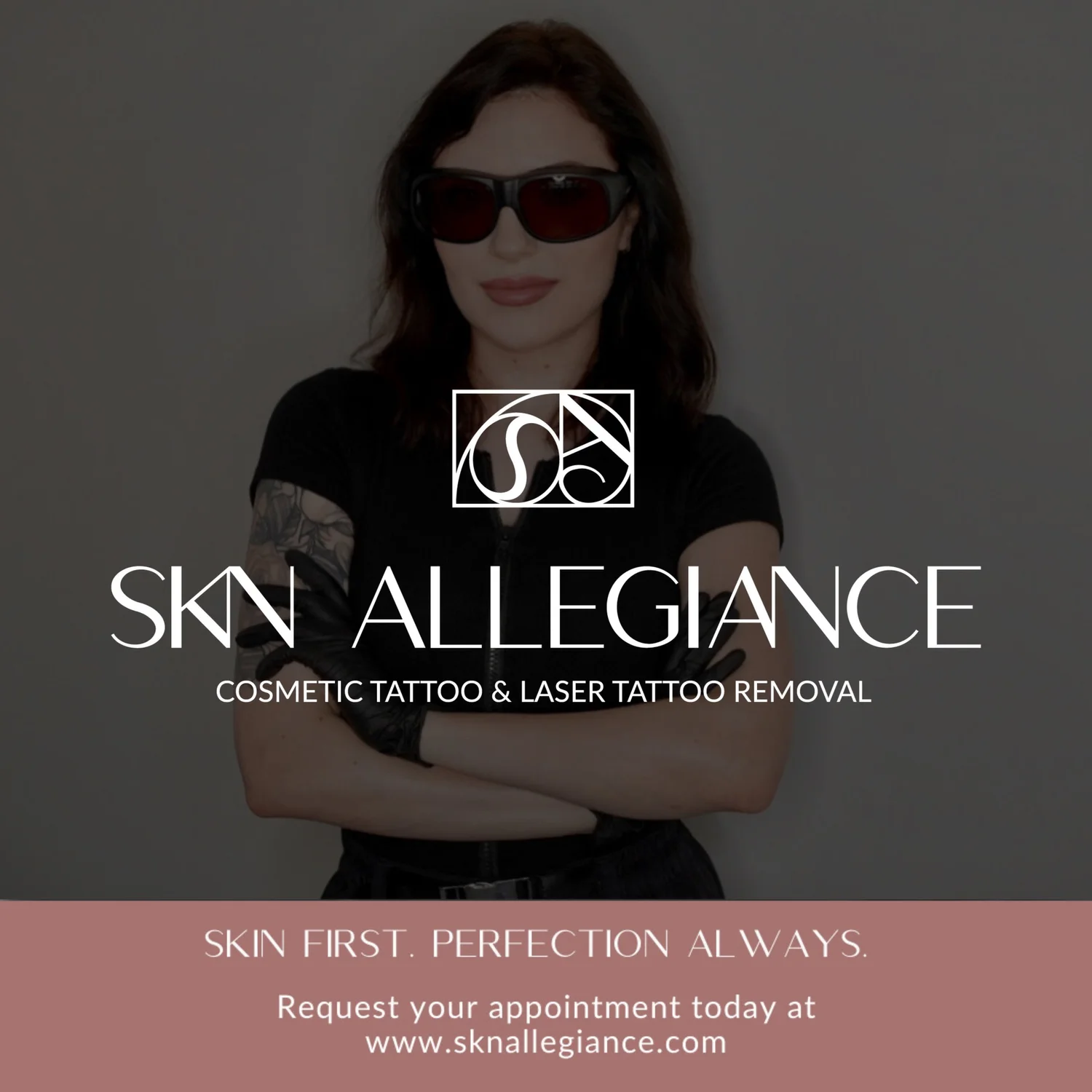 SKN ALLEGIANCE Laser tattoo & Permanent makeup removal